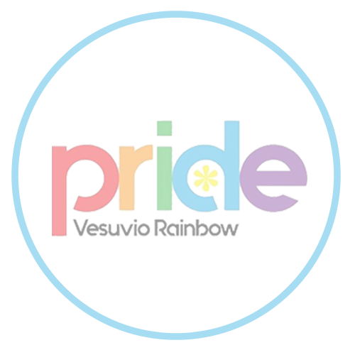 logo pride vesuvio rainbow chi siamo hover